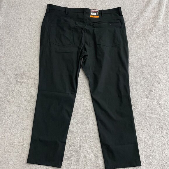 NEW Kirkland Men's 42x34 Commuter Pant Black 4-Way Stretch UPF 50 - Picture 4 of 8